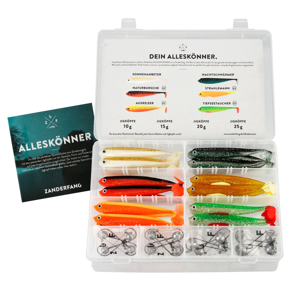 Zander Gummifisch Box Alleskönner – Bild 2